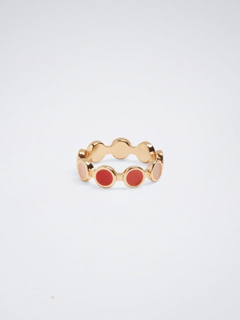 Prstene Parfois Enamel Damske Koralove | SK-WI7096513