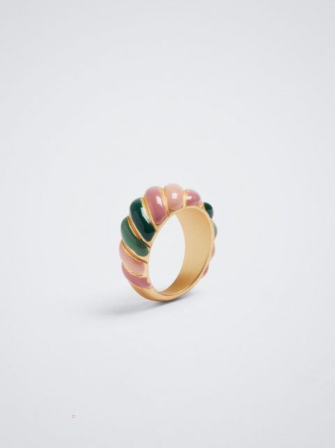 Prstene Parfois Enamel Damske Viacfarebný | SK-CH0138256