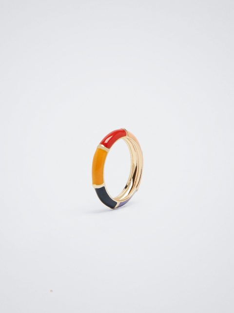 Prstene Parfois Enamel Damske Viacfarebný | SK-TI3940857