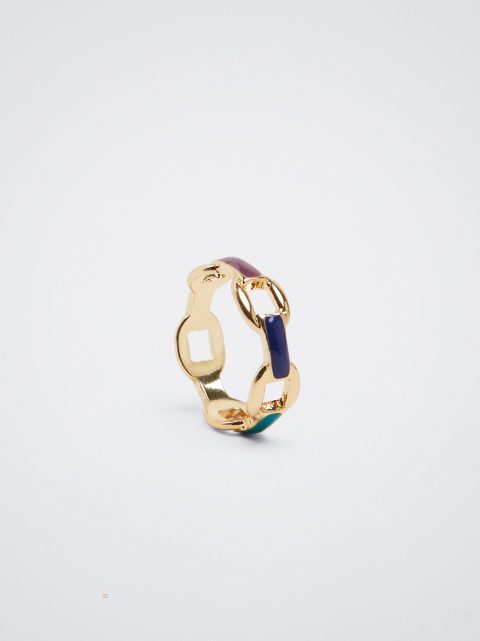 Prstene Parfois Enamel Damske Viacfarebný | SK-YM3640927