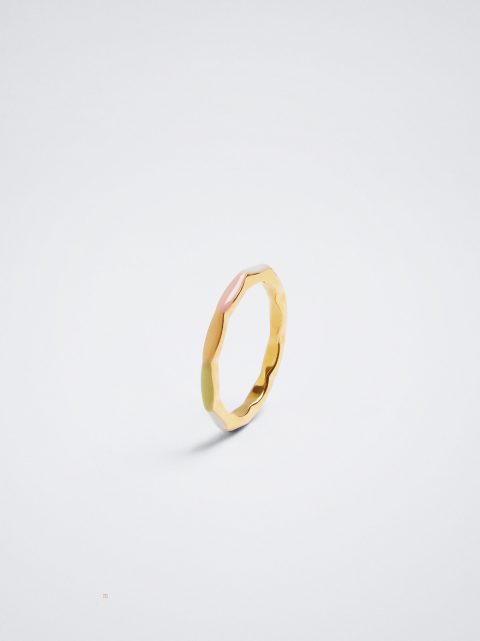 Prstene Parfois Enamel Stainless Steel Damske Viacfarebný | SK-GH2671038