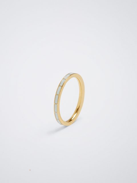 Prstene Parfois Enamel Stainless Steel Damske Oranžové | SK-TM5670193