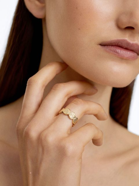 Prstene Parfois Gold-Toned Damske Zlate | SK-FY4395208