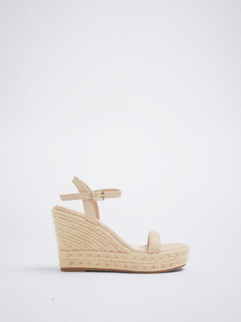 Sandále Parfois Jute Wedge Damske Ruzove | SK-GA8536241