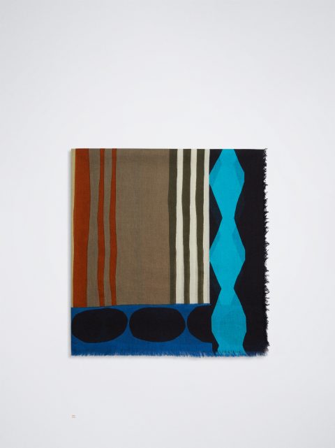 Satky Parfois Bavlnene Printed Damske Modre | SK-EN4617932