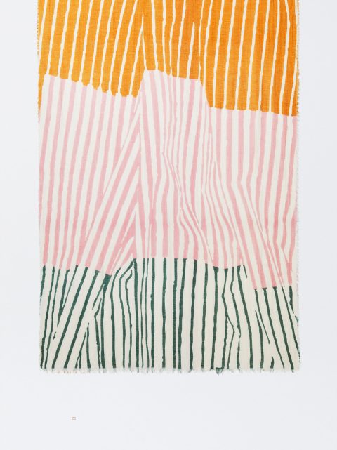 Satky Parfois Bavlnene Printed Damske Oranžové | SK-MF9176082