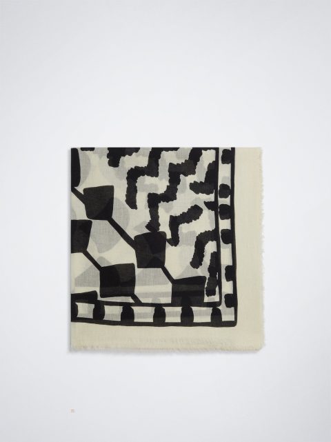 Satky Parfois Bavlnene Printed Damske Čierne | SK-KZ5371480
