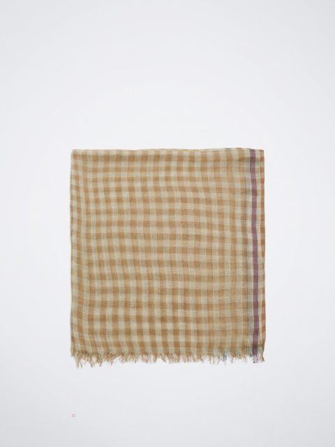 Satky Parfois Gingham With Vlna Damske Hnede | SK-DZ7632895