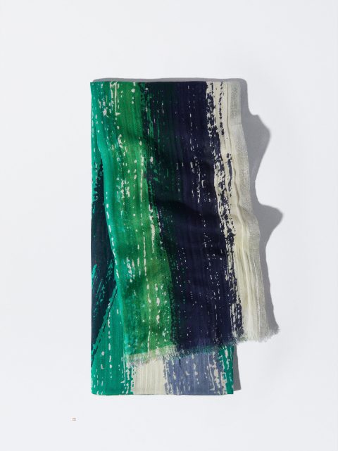 Satky Parfois Metallic Fabric Printed Damske Zelene | SK-HT5632408