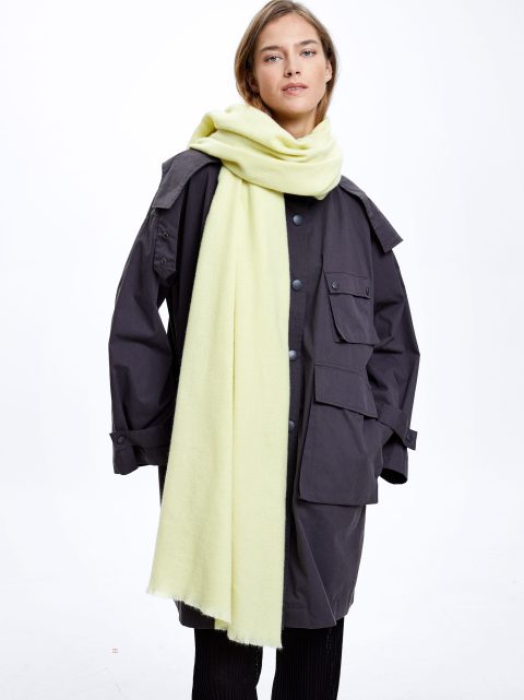 Satky Parfois Pashmina Made From Recycled Materials Damske Žlté | SK-PD4801293