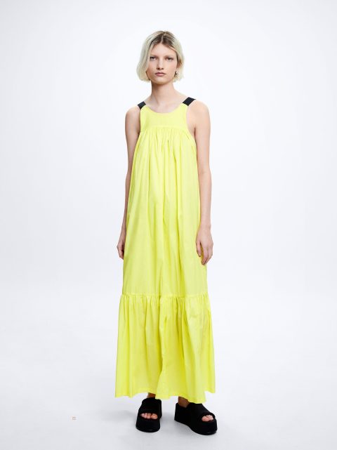 Saty Parfois Long Nylon Damske Žlté | SK-TY5768304
