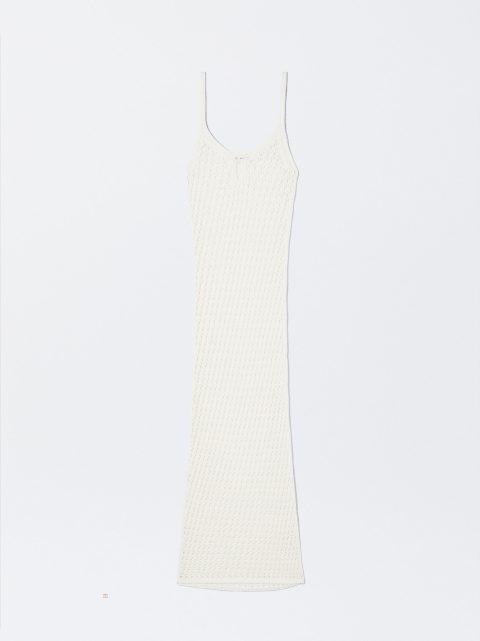 Saty Parfois Long Pletené Damske Biele | SK-XZ4693810