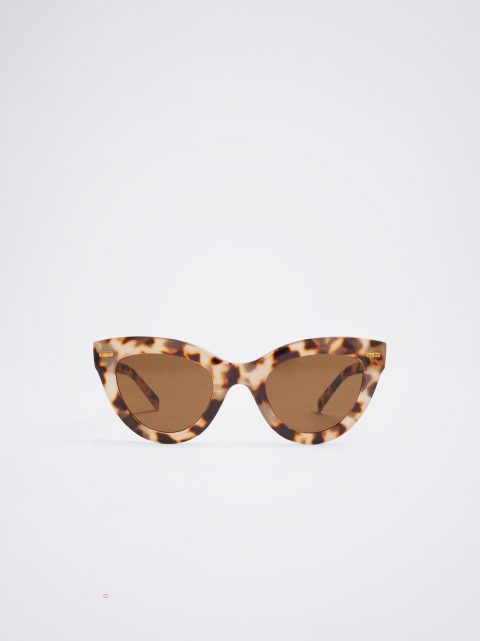 Slnecne Okuliare Parfois Cat Eye Damske Hnede | SK-HZ5967034