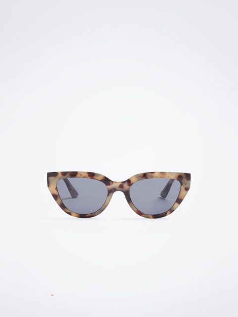 Slnecne Okuliare Parfois Cat Eye Damske Hnede | SK-LG8569340