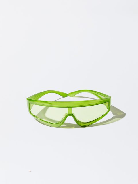 Slnecne Okuliare Parfois Sports Damske Zelene | SK-VR6415982