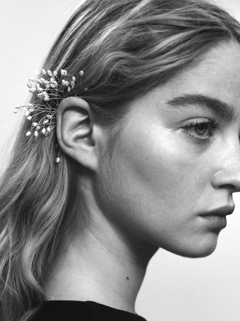 Sponky Do Vlasov Parfois Ear Cuff With Freshwater Pearls Damske Biele | SK-QG7682014