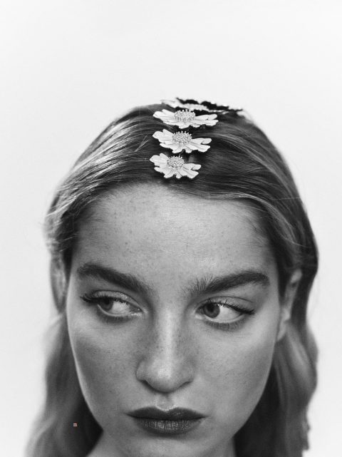 Sponky Do Vlasov Parfois Golden Hair Comb With Flowers Damske Zlate | SK-PD3926018