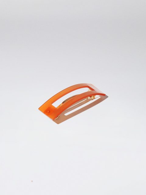 Sponky Do Vlasov Parfois Resin French Damske Oranžové | SK-TJ0674938