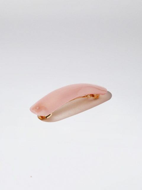 Sponky Do Vlasov Parfois Resin French Damske Ruzove | SK-VA9058462