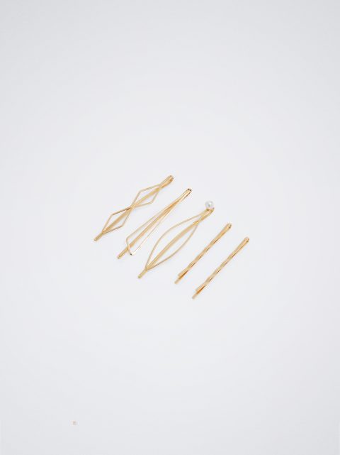 Sponky Do Vlasov Parfois Set Of Hair Clip Damske Zlate | SK-AC7328014