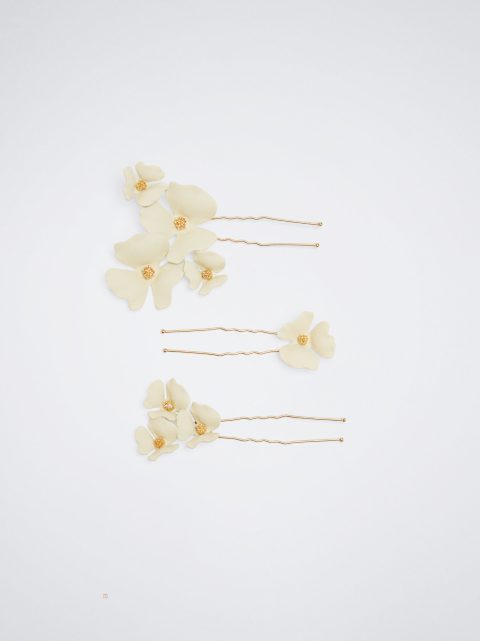 Sponky Do Vlasov Parfois Set Of Hair Combs With Flowers Damske Zlate | SK-TB6790351
