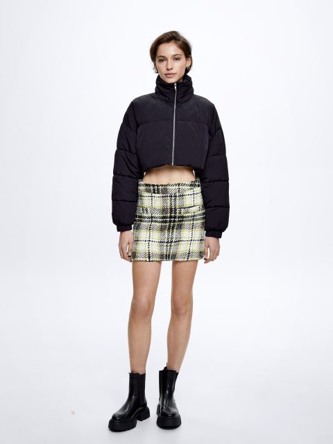Sukne Parfois Check Pletené Mini Damske Viacfarebný | SK-GN1742508