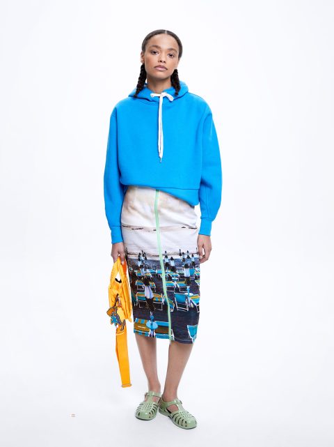 Sukne Parfois Printed Midi Damske Viacfarebný | SK-RE2893740