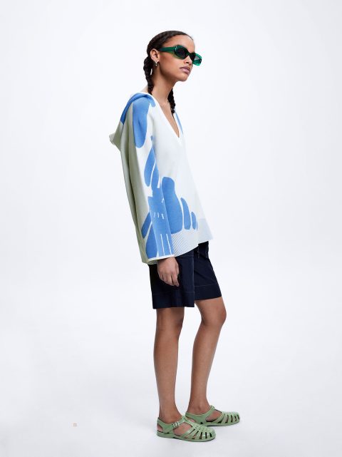 Svetre Parfois Jacquard Knit Damske Viacfarebný | SK-YN2105784