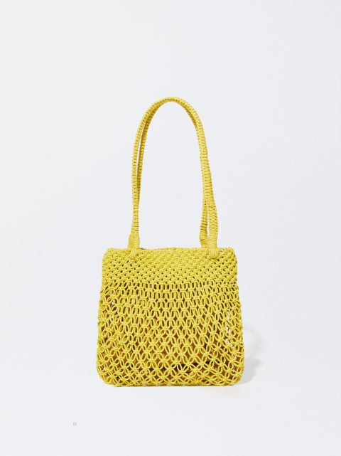 Taška Cez Rameno Parfois Crochet Damske Žlté | SK-PU8450716