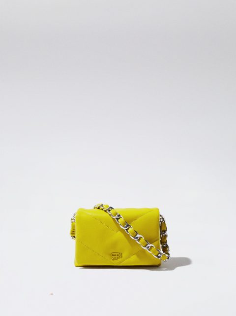 Taška Cez Rameno Parfois Mini With Robustný Chain Damske Zelene | SK-IM8205716