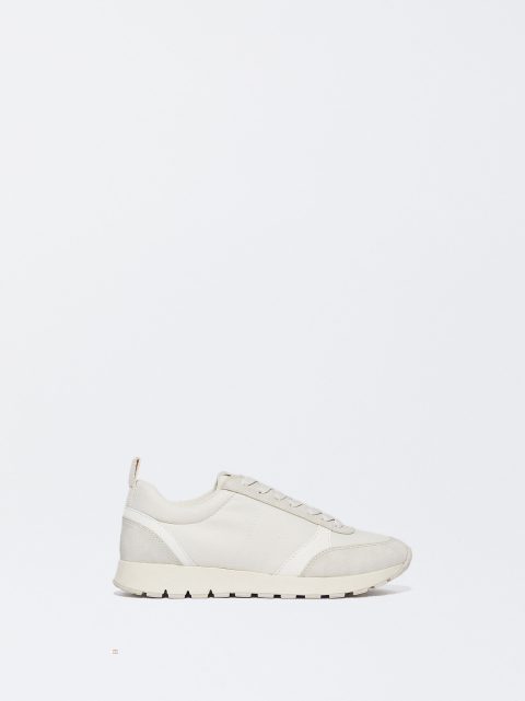 Tenisky Parfois Contrasting Damske Biele | SK-LN1539247