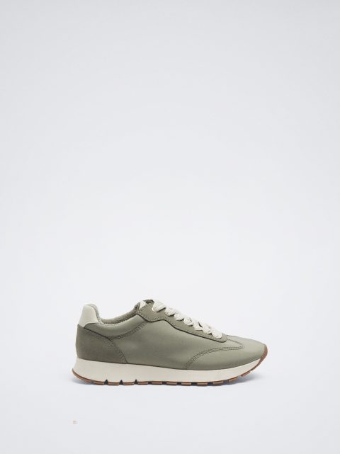 Tenisky Parfois Nylon Damske Hnedožltý | SK-SU1083672
