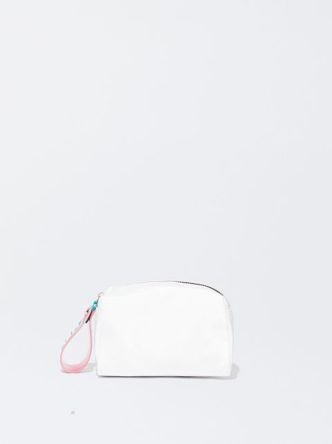 Toaletné Tašky Parfois Nylon Damske Biele | SK-DZ6240138