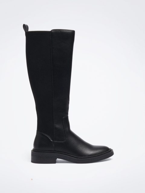 Vysoke Cizmy Parfois High Neoprene Damske Čierne | SK-RT4920367
