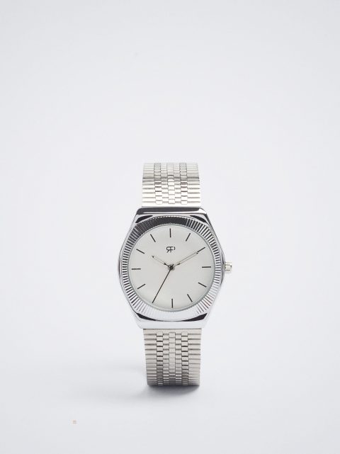 Zlaté Hodinky Parfois Stainless Steel Silver Damske Strieborne | SK-HR2459170